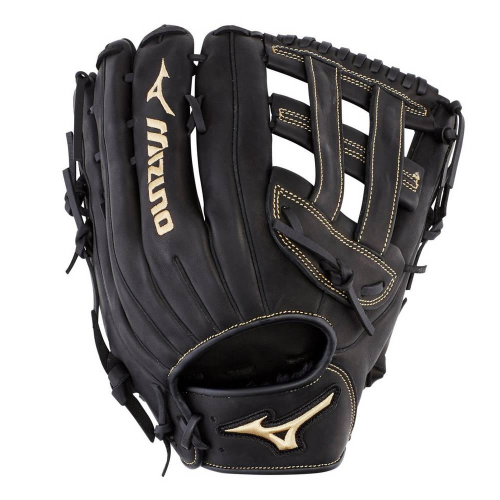 Luva Mizuno Softball MVP Series Slowpitch 13" - Homem - Pretas - HPJTK1280